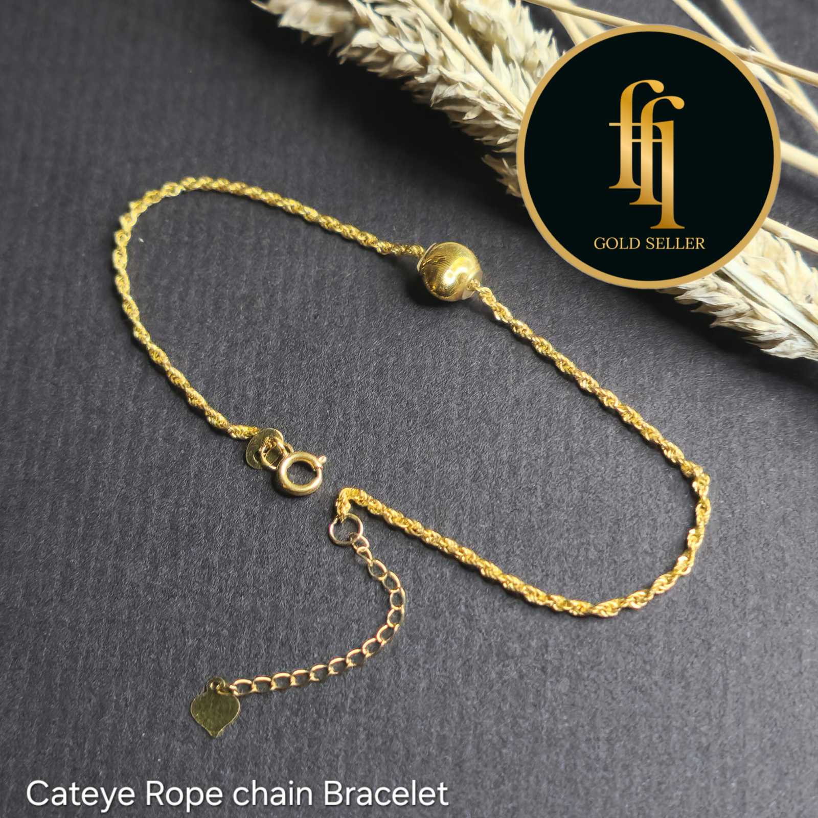 Cateye Rope Bracelet