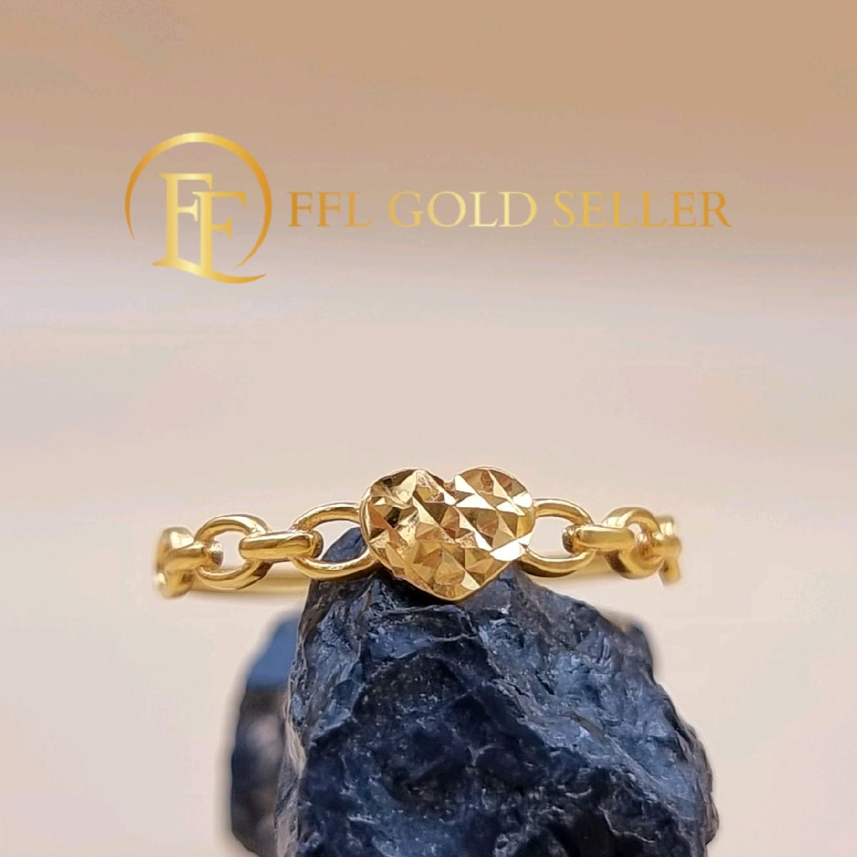 Heart Cadena Ring
