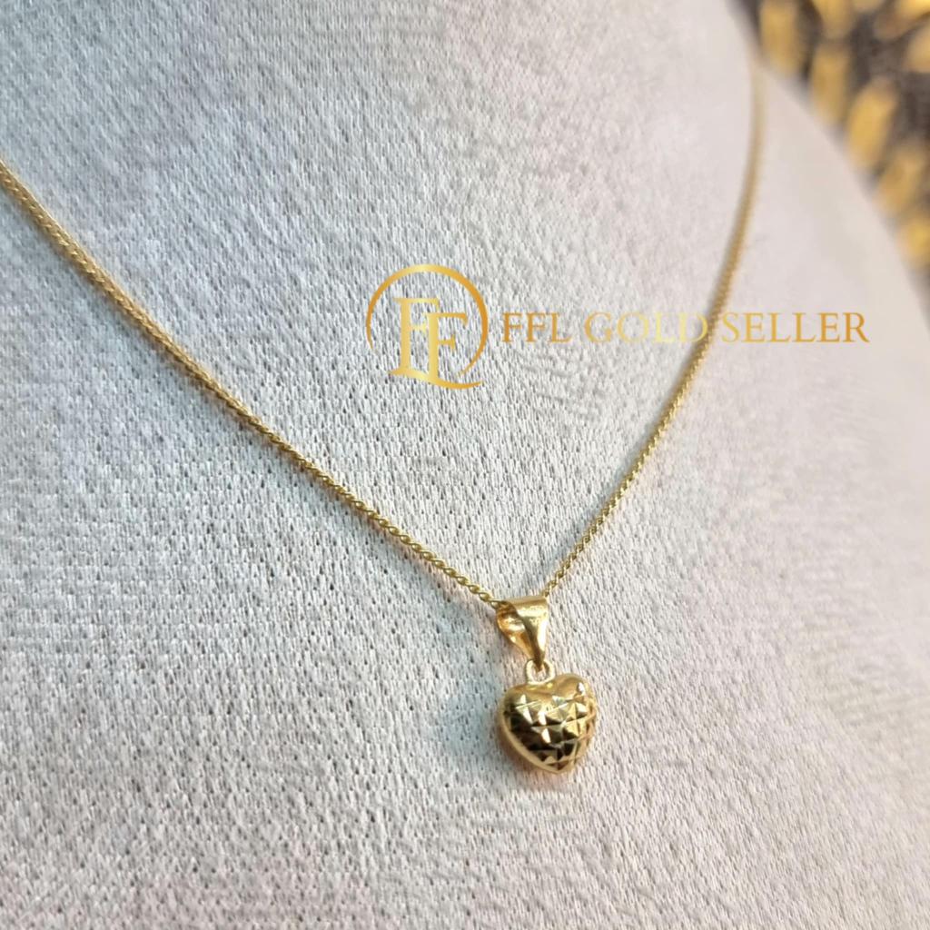 Alexandra's Diacut Heart Cadena
