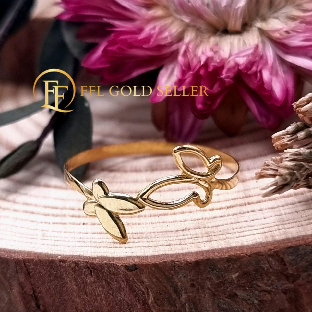 Twin Butterfly Ring