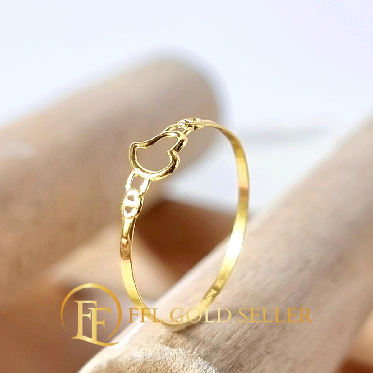 DD Heart Design Ring