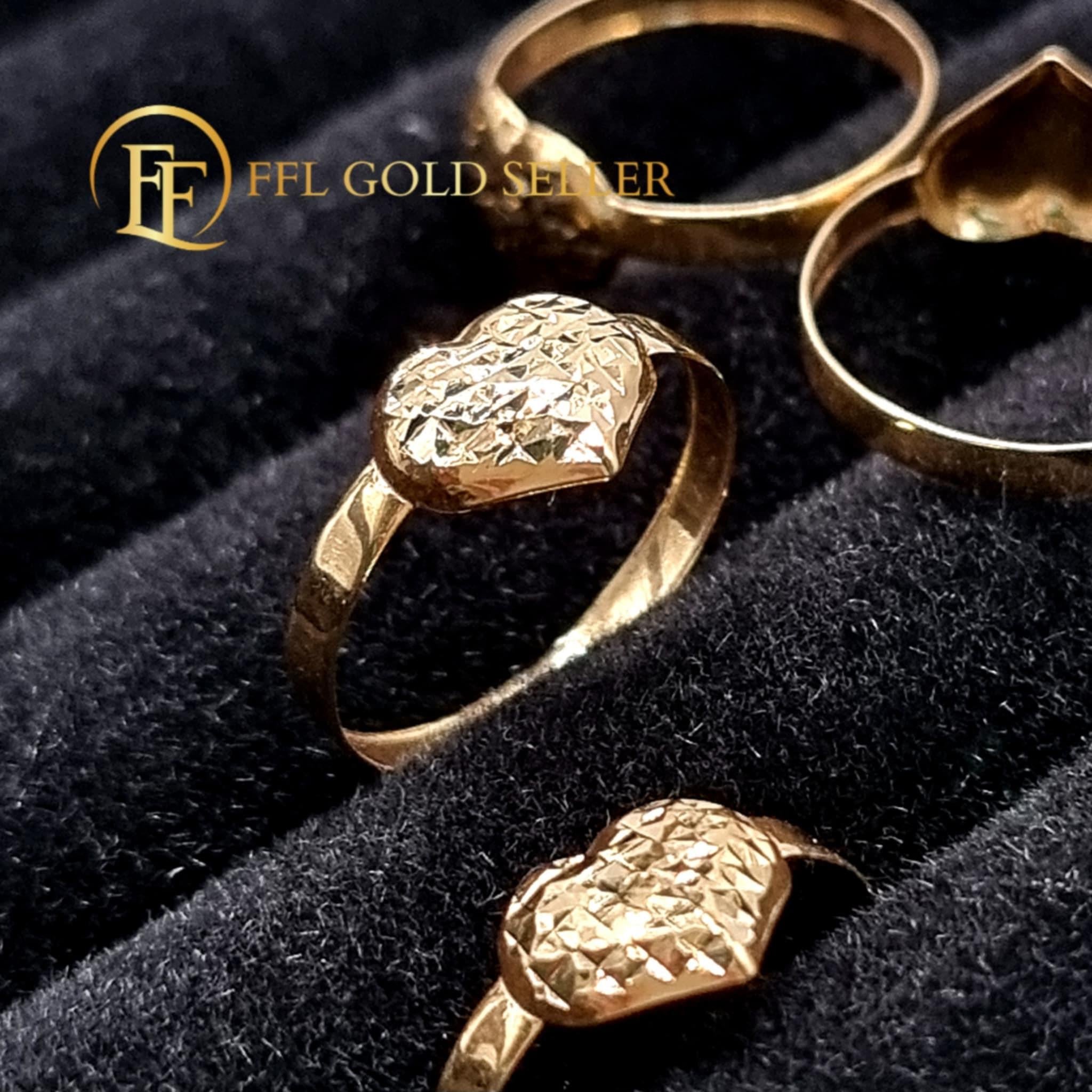 Big Heart Diacut Ring