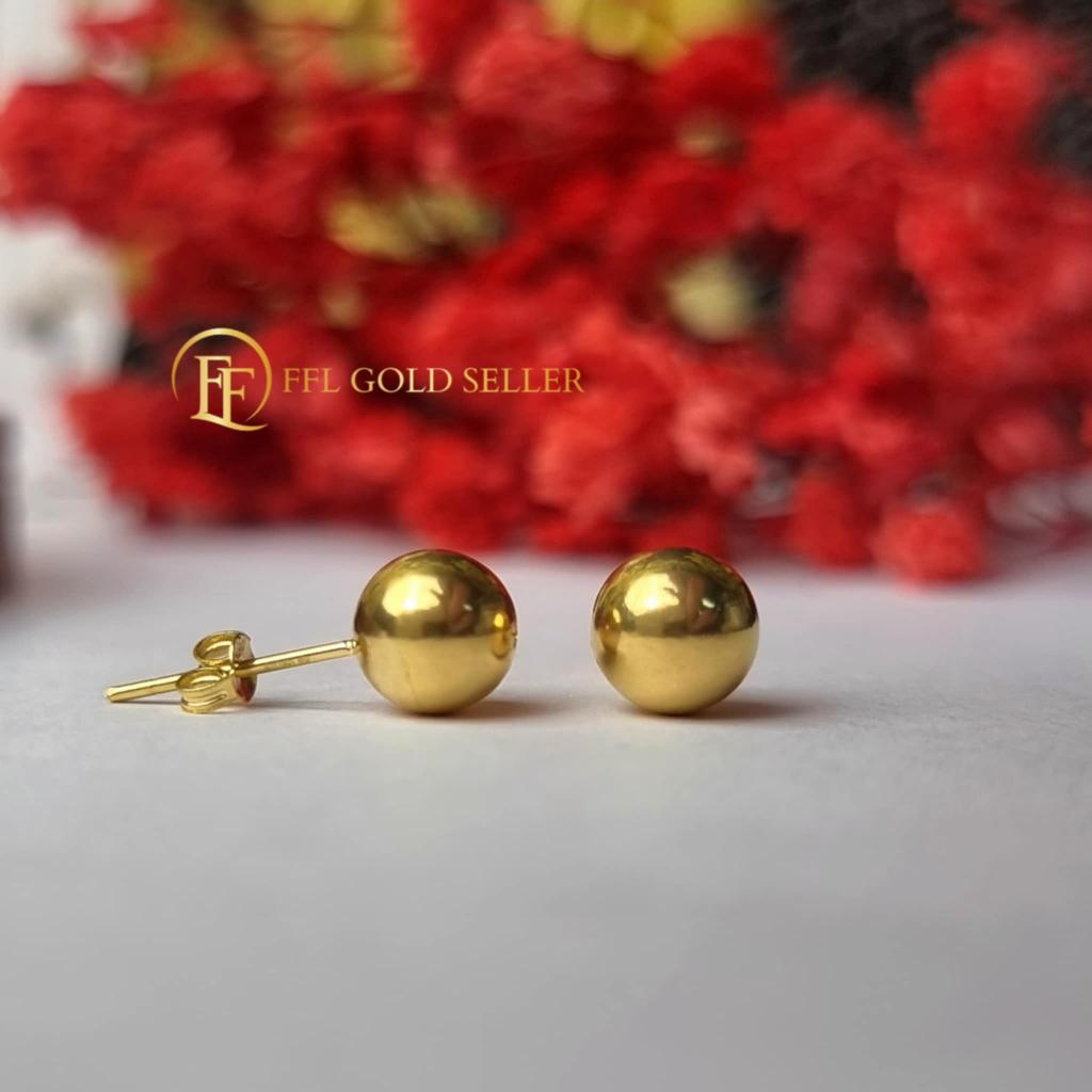 Ball Stud Earrings