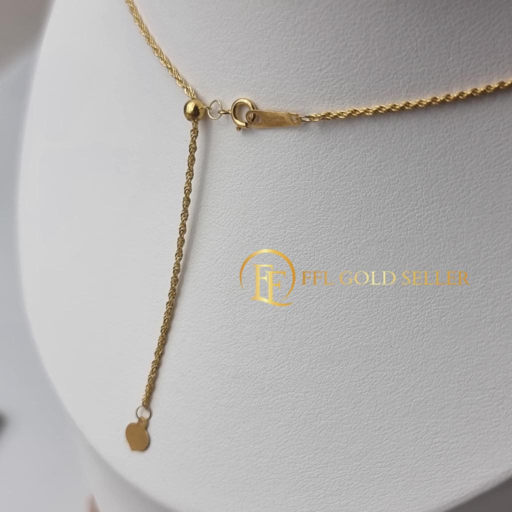 Adjustable Rope Chain Necklace