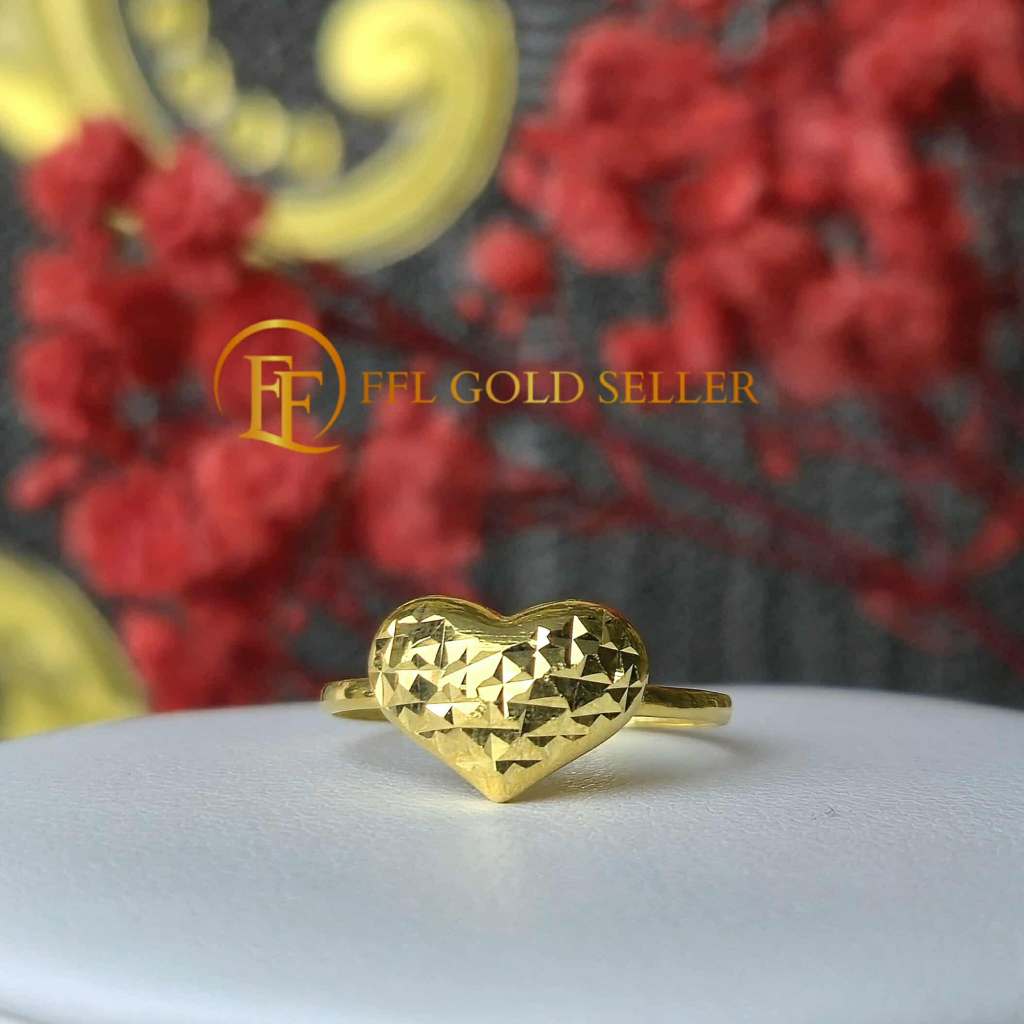 Divine Heart Diacut Ring