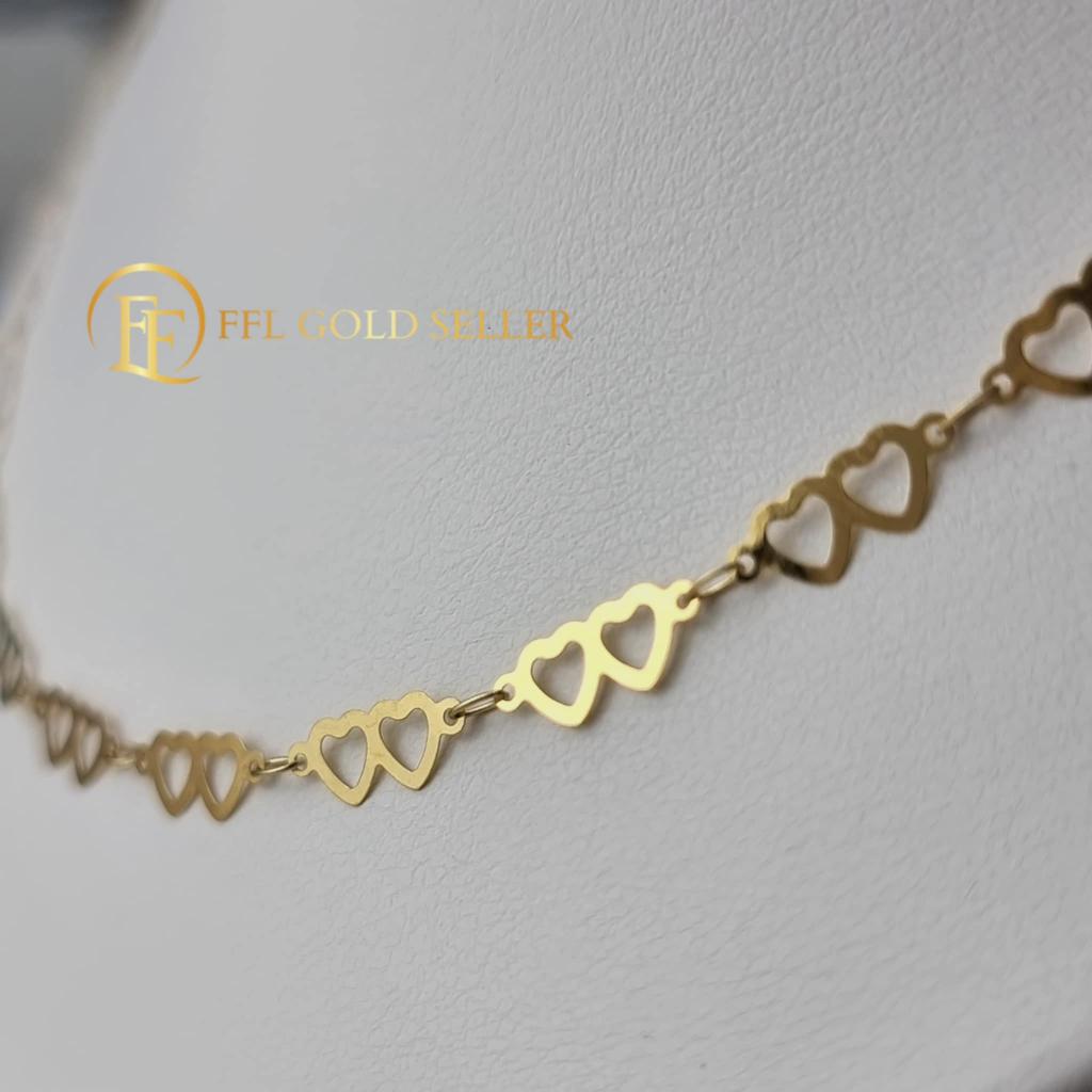 Full Twin Heart Necklace