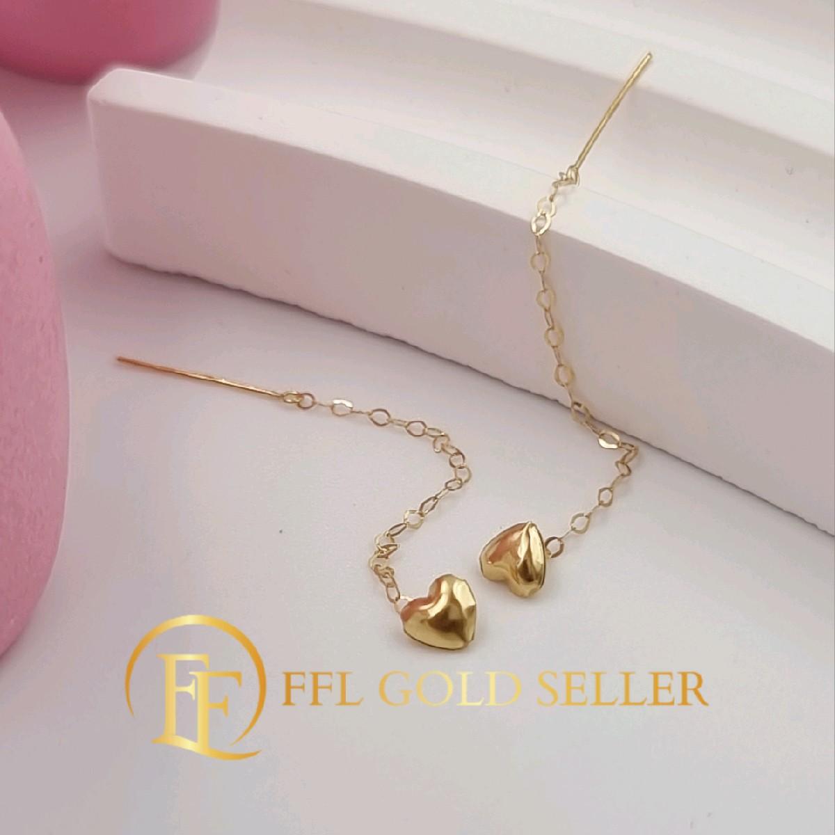 Heart Buo Tictac Earrings