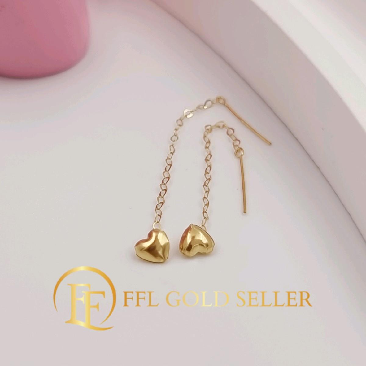 Heart Buo Tictac Earrings