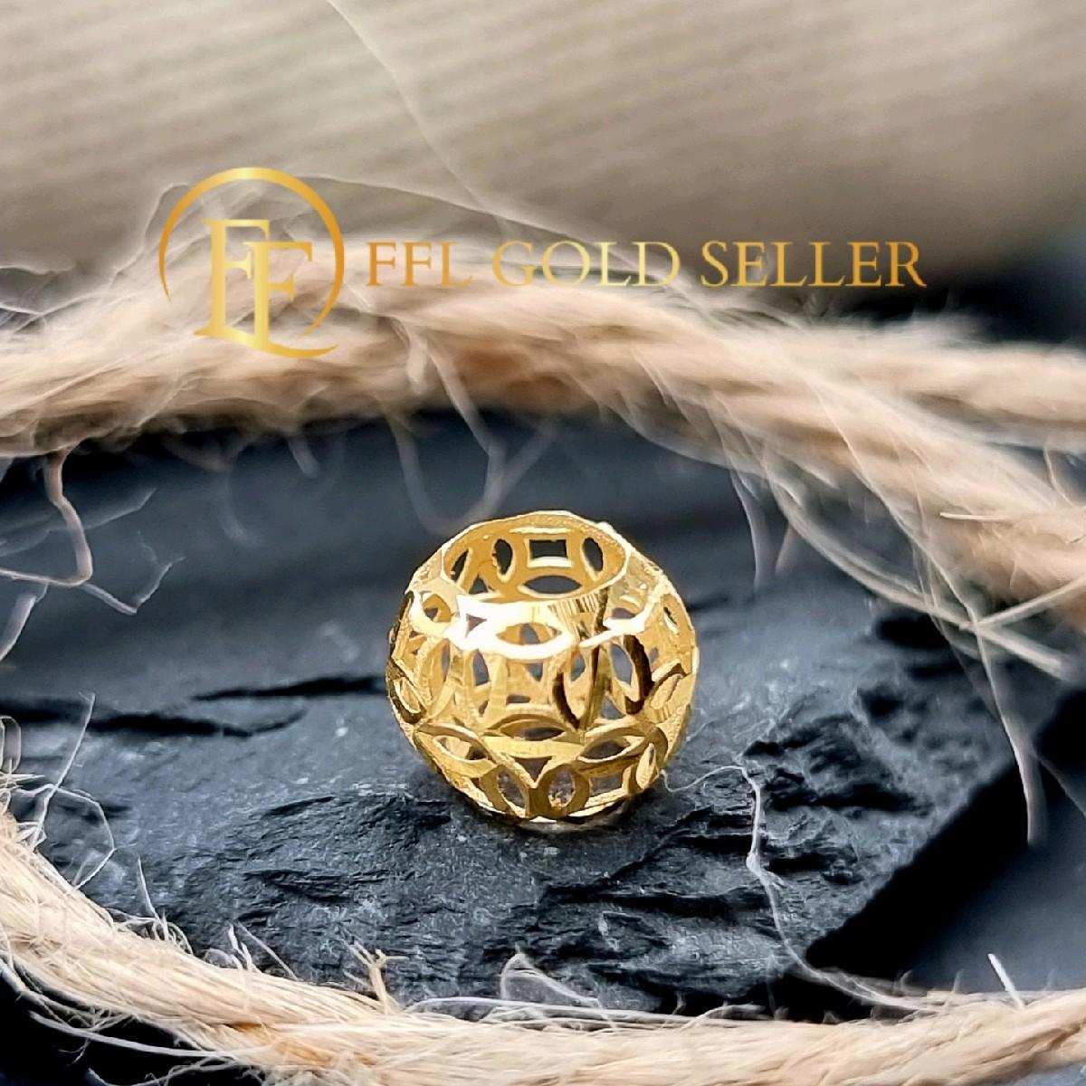 Moneyball Gold Pendant