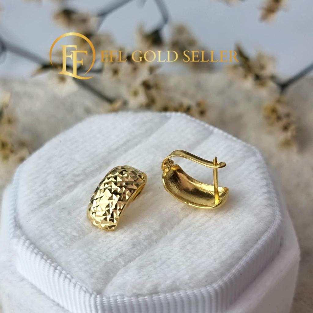 Nadine Diacut Clip Earrings