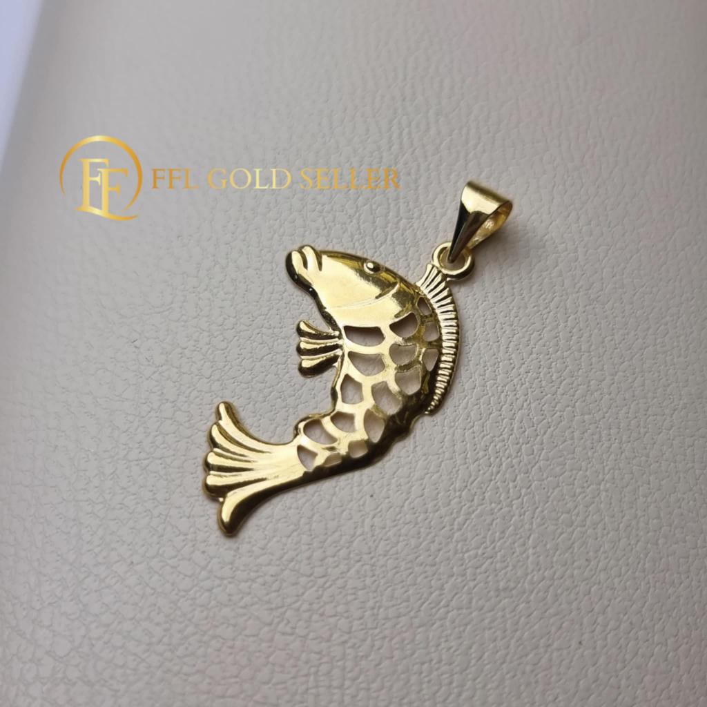 Open Koi Pendant