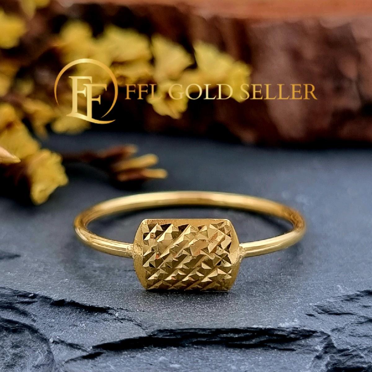 Rectangle Diacut Ring