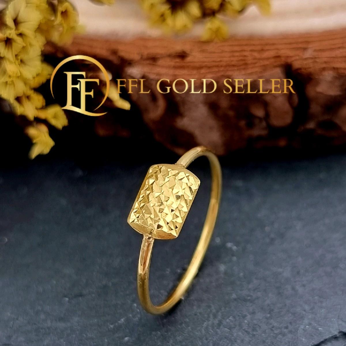 Rectangle Diacut Ring