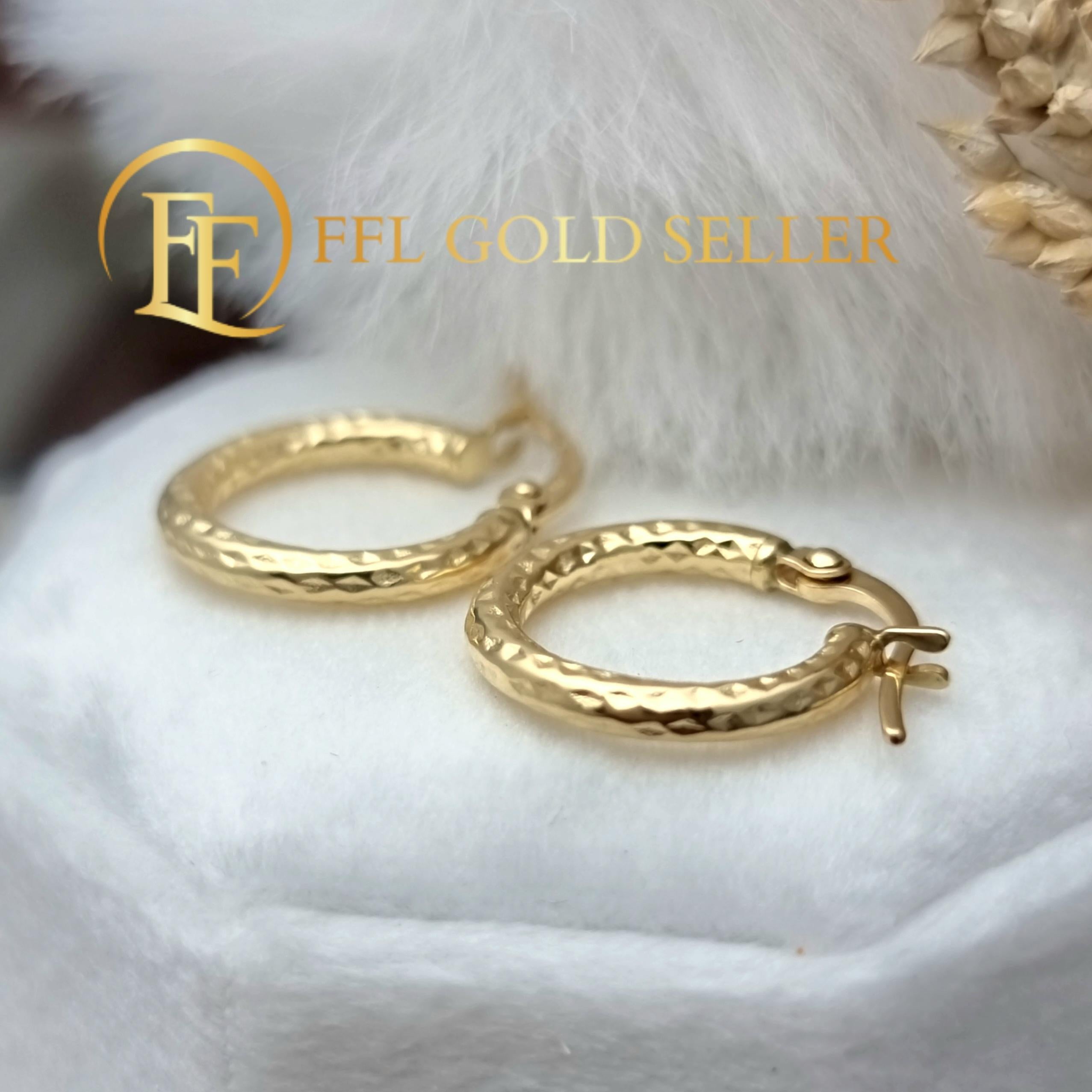 Striped Twisted Loop Clip Earring