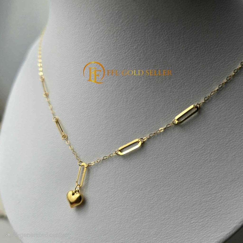 Tatiana Heart Buo Centerchain Necklace
