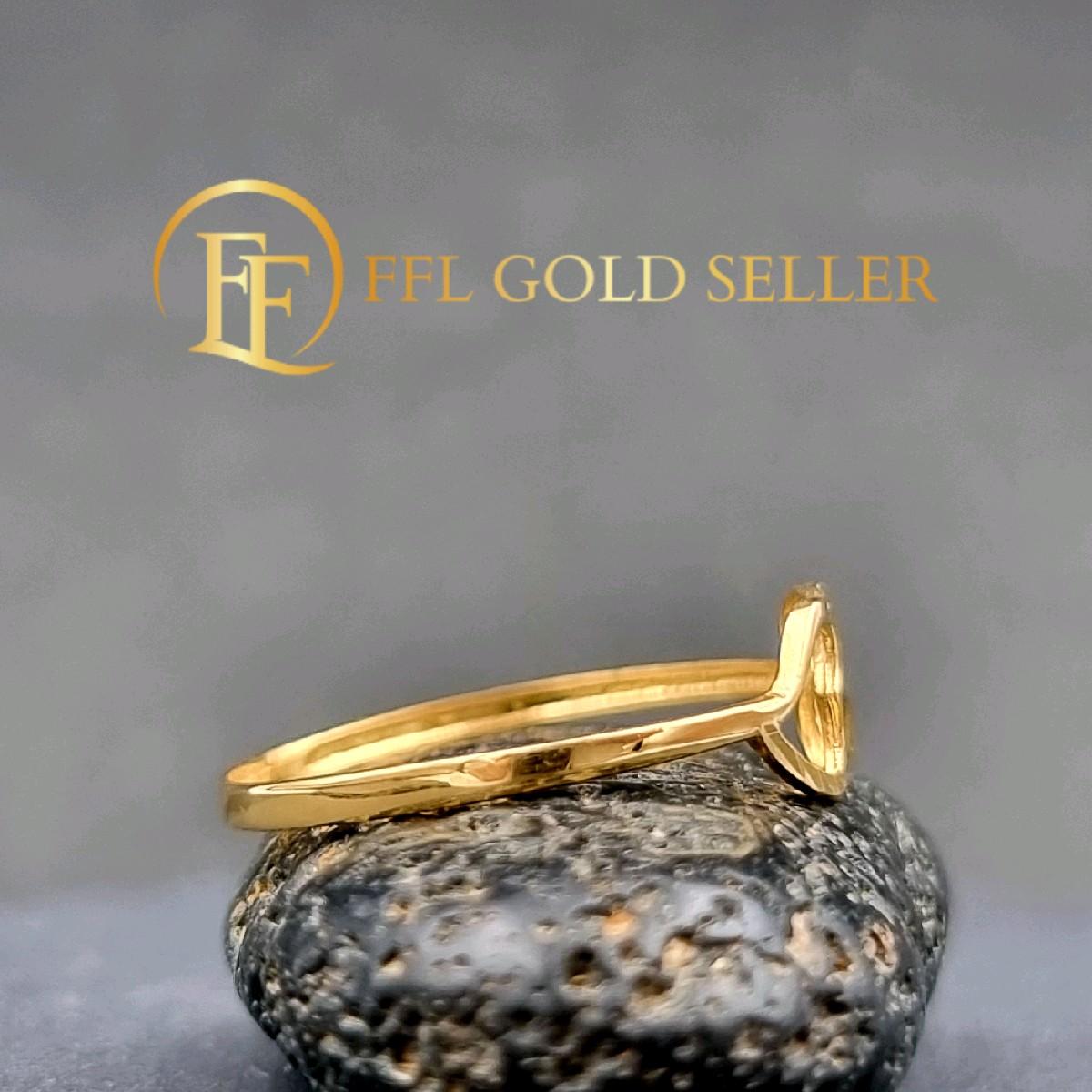 Heart Duo Diacut Ring