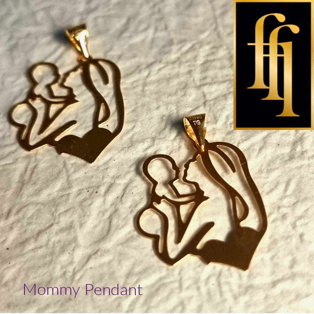 Mommy and Child Design Pendant