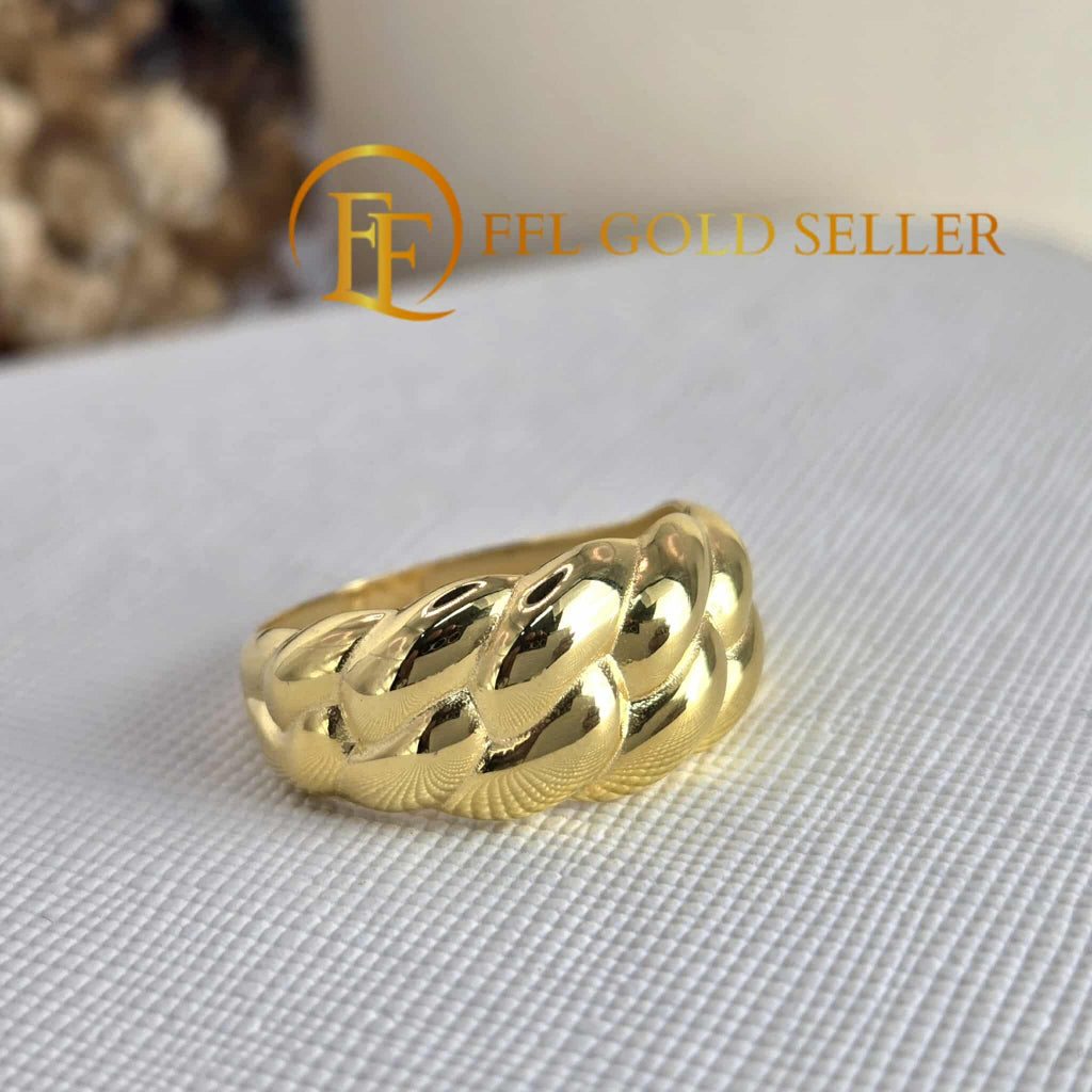 Elegant Braid Ring