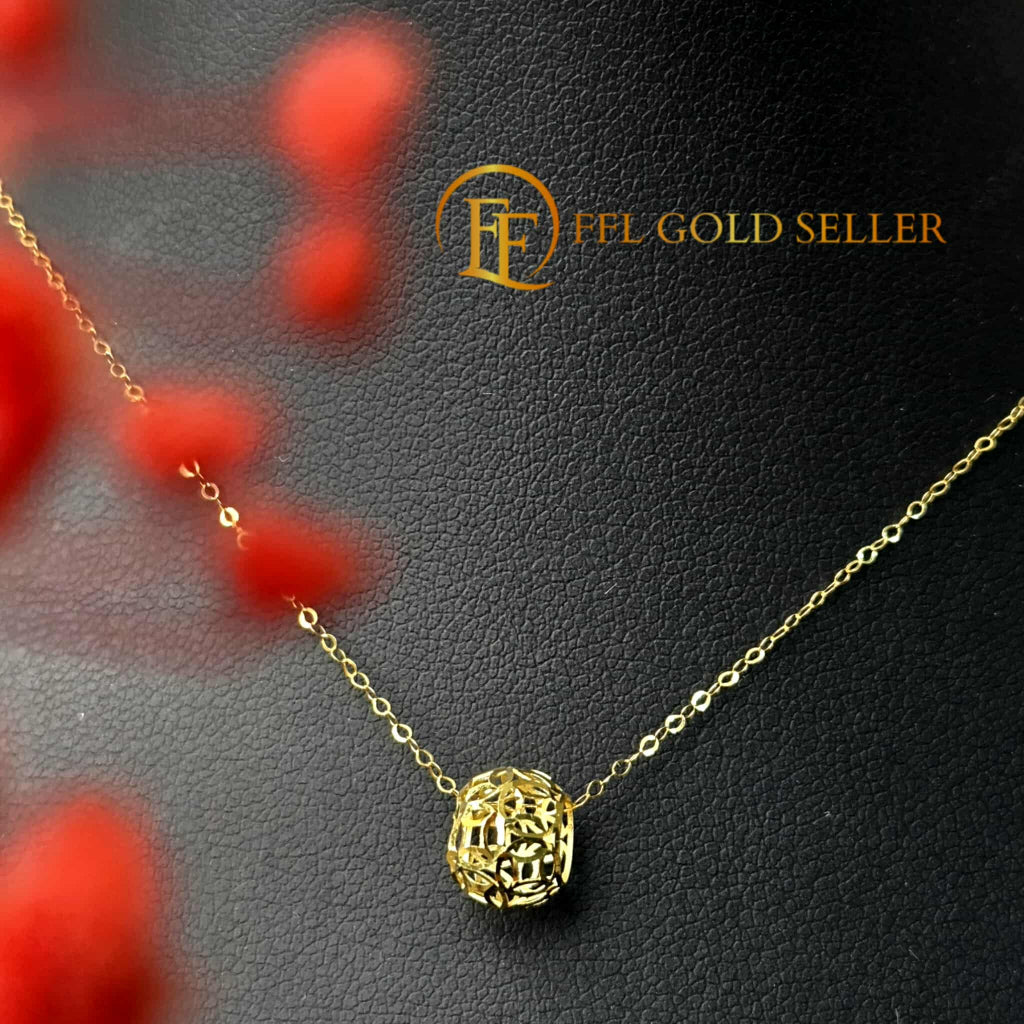 Lucky Moneyball Necklace Set