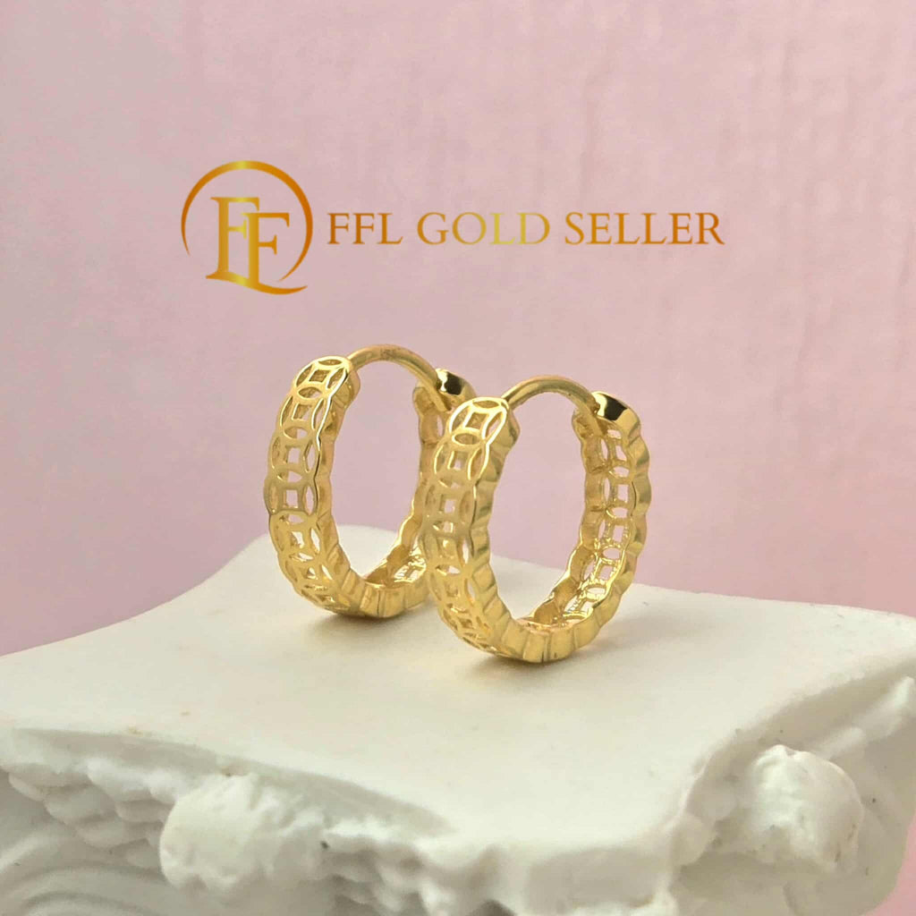 Moneycatcher Loop Earrings