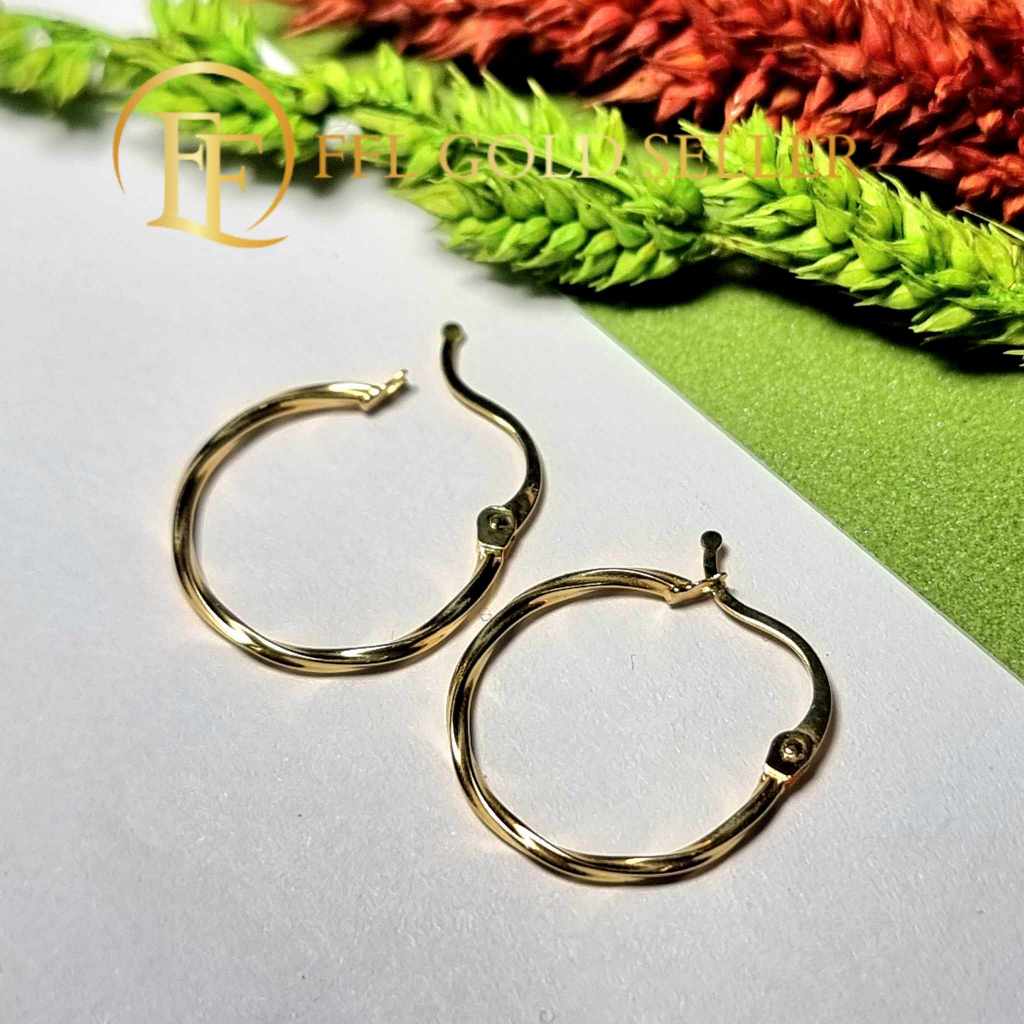 Twisted Loop Earrings